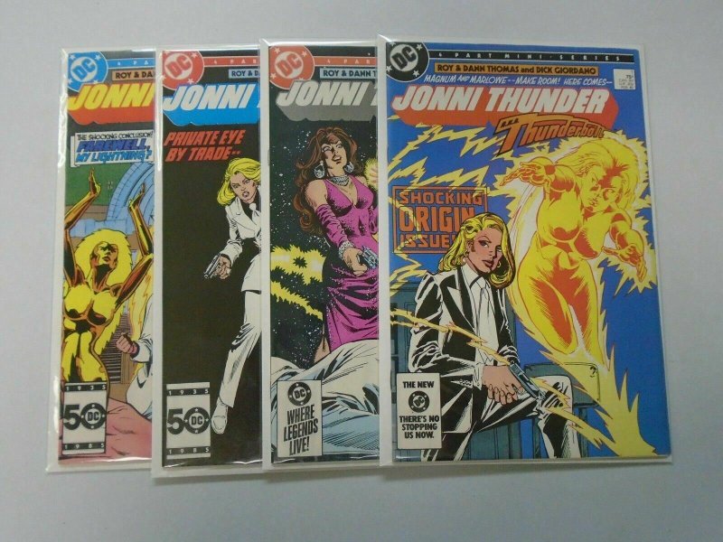 Jonni Thunder set:#1-4 8.0 VF (1985)