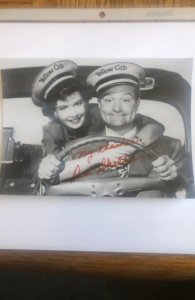 Red Skelton signed still from the yellow cab Man 1950,7x5