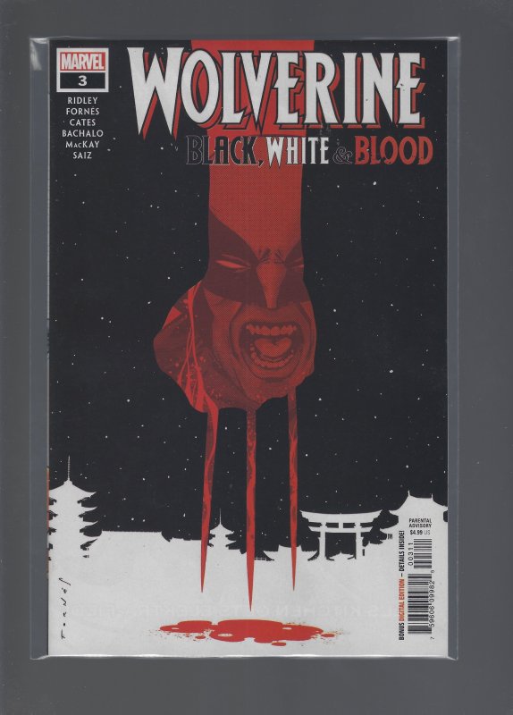 Wolverine: Black, White, and Blood #3