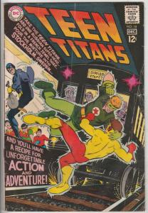 Teen Titans, The #18 (Dec-68) VG- Affordable-Grade Kid Flash, Robin, Wonder G...