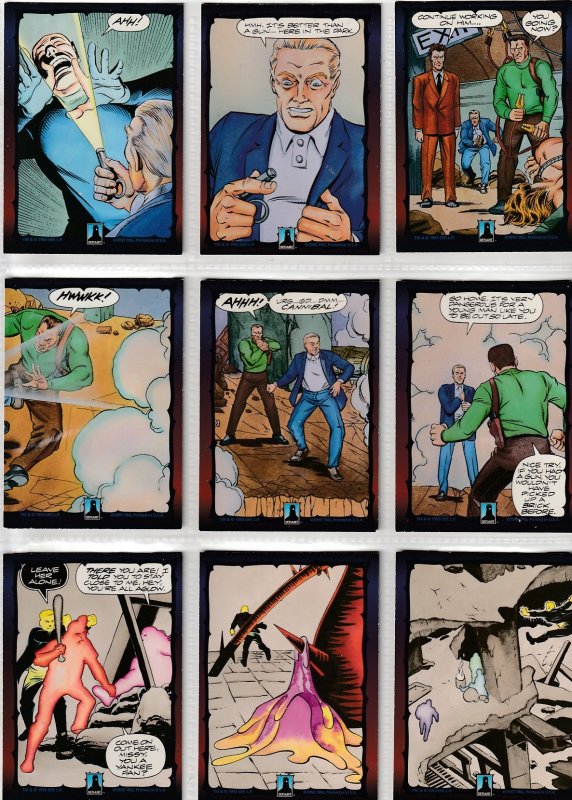 Dark Dominion # 0 Trading Cards  Rare Steve Ditko painted art ! 81 Cards !