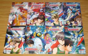 Mobile Suit Gundam Wing #1-12 VF/NM complete series - tokyopop/mixx manga set