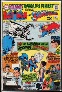 World's Finest Comics #188 (1969) Superman and Batman and Robin