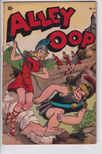 ALLEY OOP #11 (Dec 1947) VG+ 4.5 see description. 2nd issue. Beautiful cover!