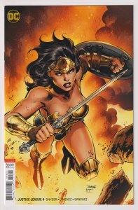DC Comics! Justice League! Issue #4! Jim Lee Variant!