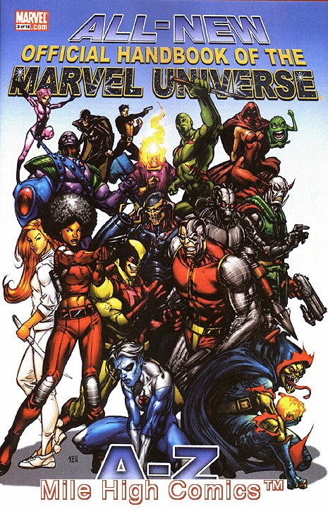 ALL NEW OFFICIAL HANDBOOK MARVEL UNIVERSE A TO Z (2005 Series) #3 Near Mint