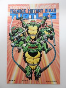 Teenage Mutant Ninja Turtles #24 (1989) Signed Eastman/Laird+ VF- Condition!