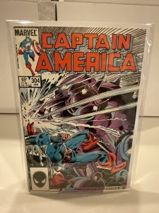 Captain America #304  1985  VF