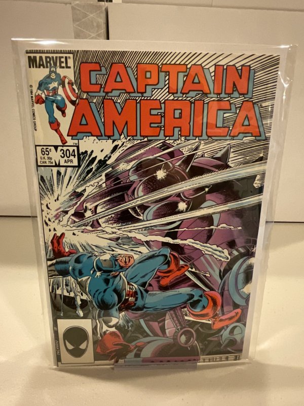 Captain America #304  1985  VF