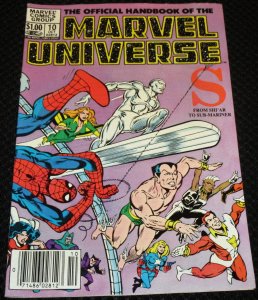 The Official Handbook of the Marvel Universe #10 (1983)
