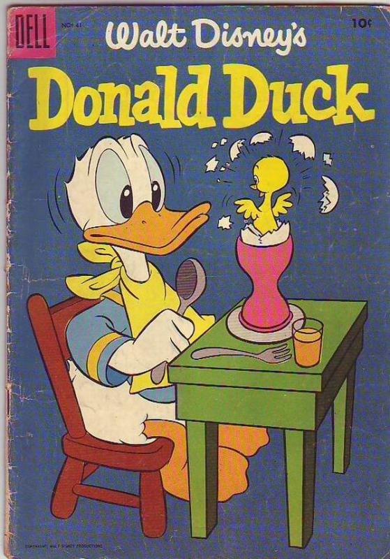 Donald Duck #41 (May-55) VG/FN Mid-Grade Donald Duck