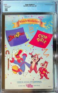 Roger Rabbit #1 Direct Edition (1990) - CGC 9.6- Cert#4518180021