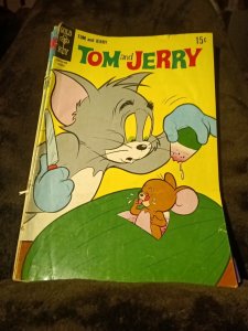 Tom And Jerry 6 Issue Bronze Age Comics Lot Run Set Collection Gold Key Cartoon