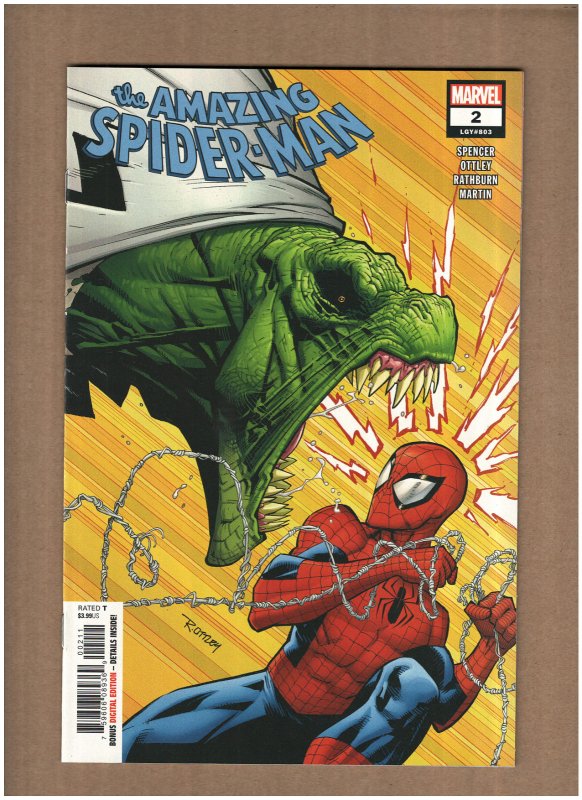 Amazing Spider-man #2 Marvel Comics 2018 vs. LIZARD NM- 9.2