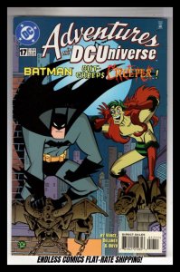 Adventures in the DC Universe #17 (1998) BATMAN! CREEPER!   / EBI#1