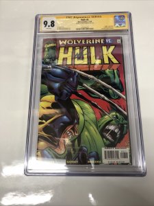 Incredible Hulk (1999) # 8 (CGC 9.8 SS) Signed Erik Larsen Marvel Comics