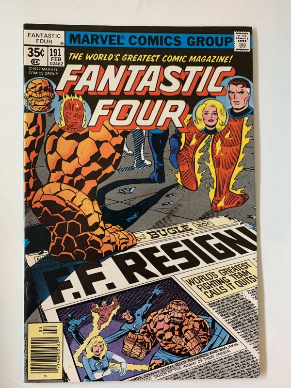 Fantastic Four #191 - NM- (1978) - NEWSSTAND