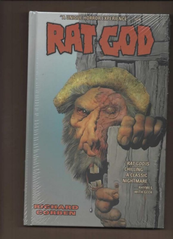 RAT GOD HC, 1st, Richard Corben 2015 Unread Hardcover Horror, factory sealed