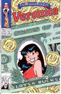 VERONICA (1989)21 VF-NM June 1992 COMICS BOOK