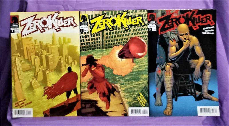 Arvid Nelson ZERO KILLER #1 - 3 Matt Camp (Dark Horse, 2007)!