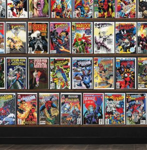 Huge Lot 140+ Comics with Supergirl, The Sensational Spider-Man & More!