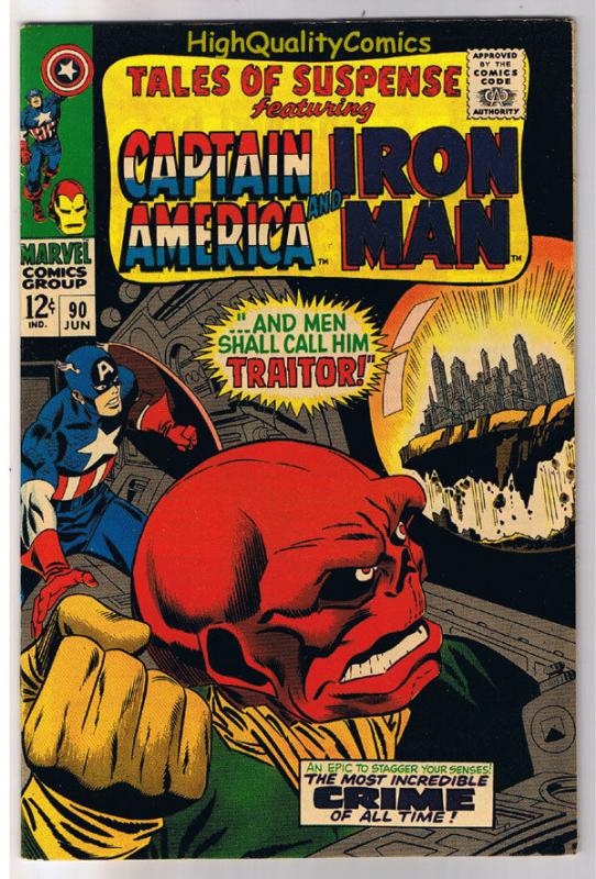 TALES of SUSPENSE #90, VF/NM, Iron Man, Captain America, 1959, more in store