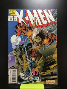 X-Men #33 Newsstand Edition (1994)