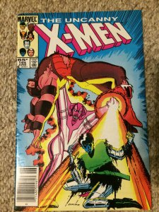Uncanny X-Men #194 Marvel Juggernaut Rogue Nimrod VF+ 1985
