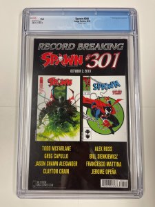 Spawn # 300 CGC Graded 9.8 Image Comic Book Variant Cover J 2019 Homage JH8