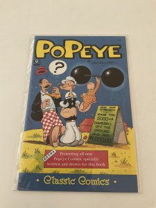 Popeye Classic Comics Near Mint Nm IDW
