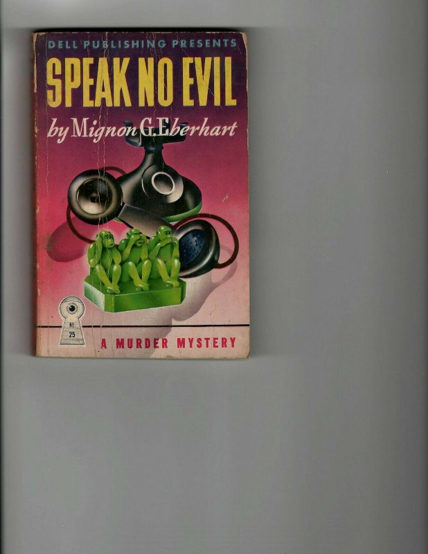 3 Books Speak No Evil The Avengers 4 Heil Harris A Man Called Spade JK8