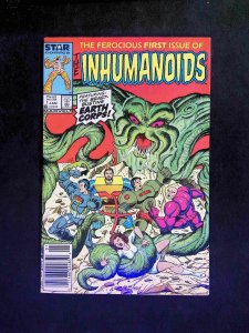 Inhumanoids #1  Marvel/Star Comics Comics 1987 FN/VF Newsstand