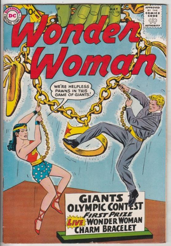 Wonder Woman #106 (May-59) VF/NM High-Grade Wonder Woman