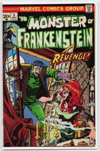 The Frankenstein Monster #3 (1973) Frankenstein Monster