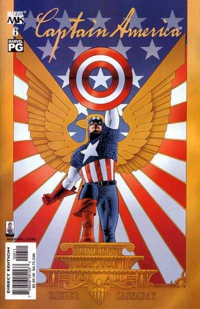 Captain America (2002 series)  #6, VF+ (Stock photo)