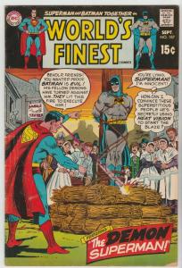 World's Finest #187 (Aug-69) VG/FN+ Mid-Grade Superman, Batman