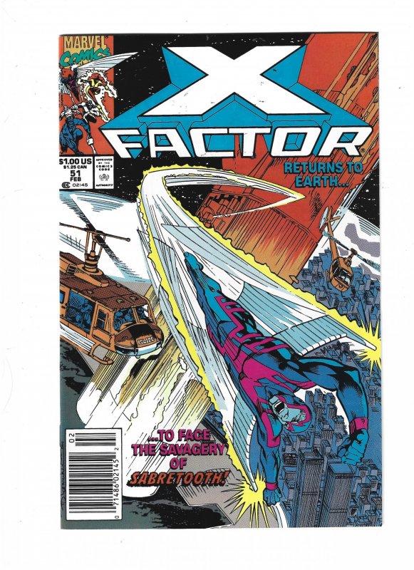 X-Factor #50 through 54 (1990)