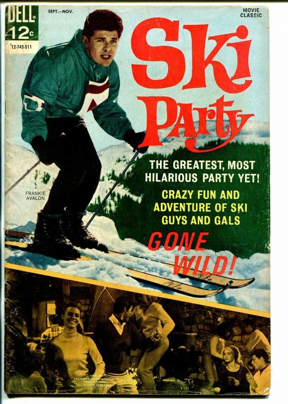 Ski Party #12-743-511 1965-Dell-Frankie Avalon-Movie Classic edition-VG