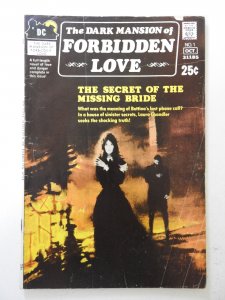 The Dark Mansion of Forbidden Love #1 (1971) GD/VG Condition 1 in tear bc