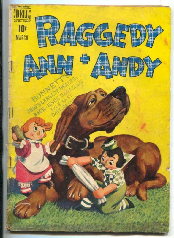 Raggedy Ann And Andy #22 1948- Dell Golden Age G 