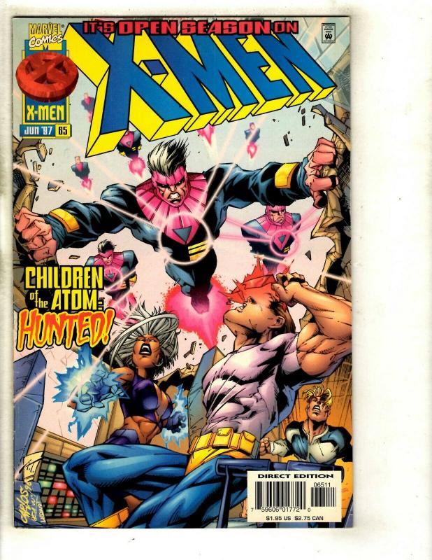 11 X-Men Marvel Comics # 54 55 56 57(2) 59 60 65 68 Onslaught Epilogue 1 2 CJ15