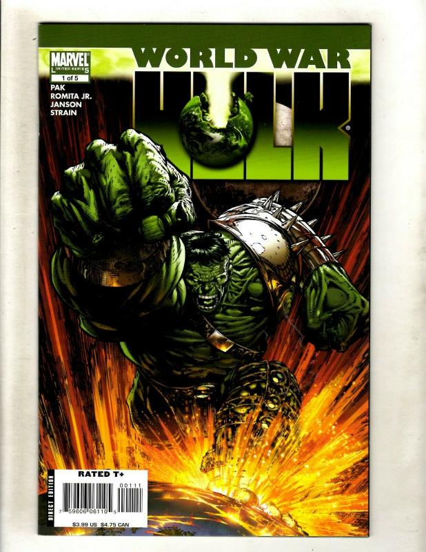 12 Comics World War Hulk #1 2 3 4 New Avengers # 21 22 Eternals # 1 4 5 6 7 J363