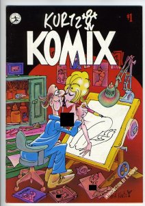 KURTZMAN KOMIX - Comix - 7.5, WP - 1st printing - High grade!