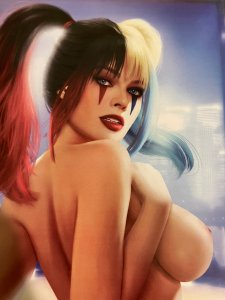 Hardlee Thinn #1 Happy Valentine Topless Shannon Mear Exclusive LTD 100 NM+