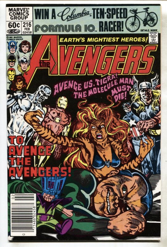 Avengers #216 1981-Tigra-comic book-NM-