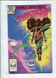 DAREDEVIL #190 (7.5) *FISHERMAN COLLECTION* DOUBLE SIZED ISSUE 1983