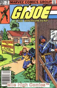 GI JOE #10 NEWSSTAND Fine Comics Book