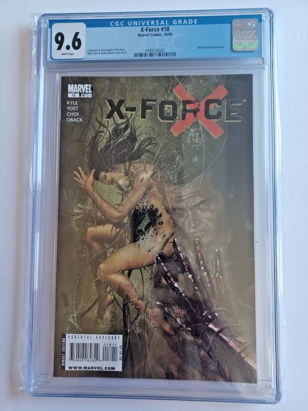 X-Force #18 - X-23 - 2009 - CGC 9.6