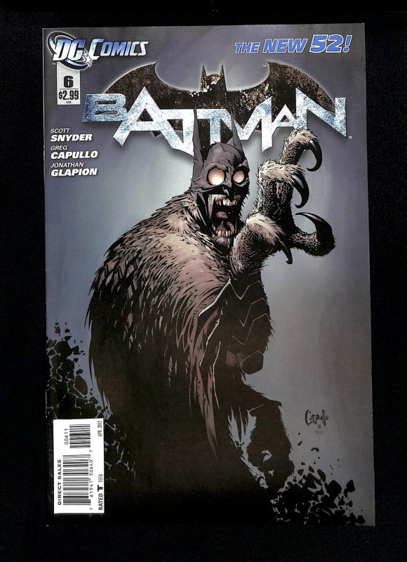 Batman (2011) #6 1st Full Court of Owls!