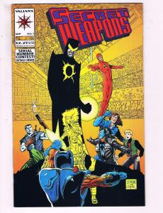 Secret Weapons #1 VF Valiant Comics Comic Book September DE18